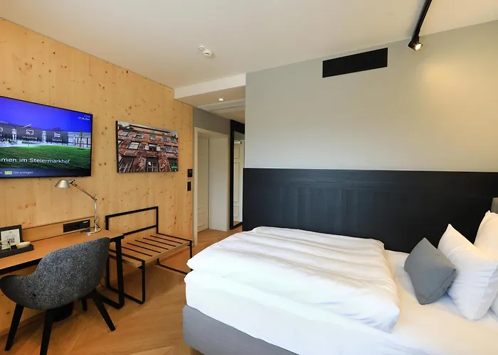 Hotel Steiermarkhof Graz - Aus Holz gebaut, von Hügeln geküsst